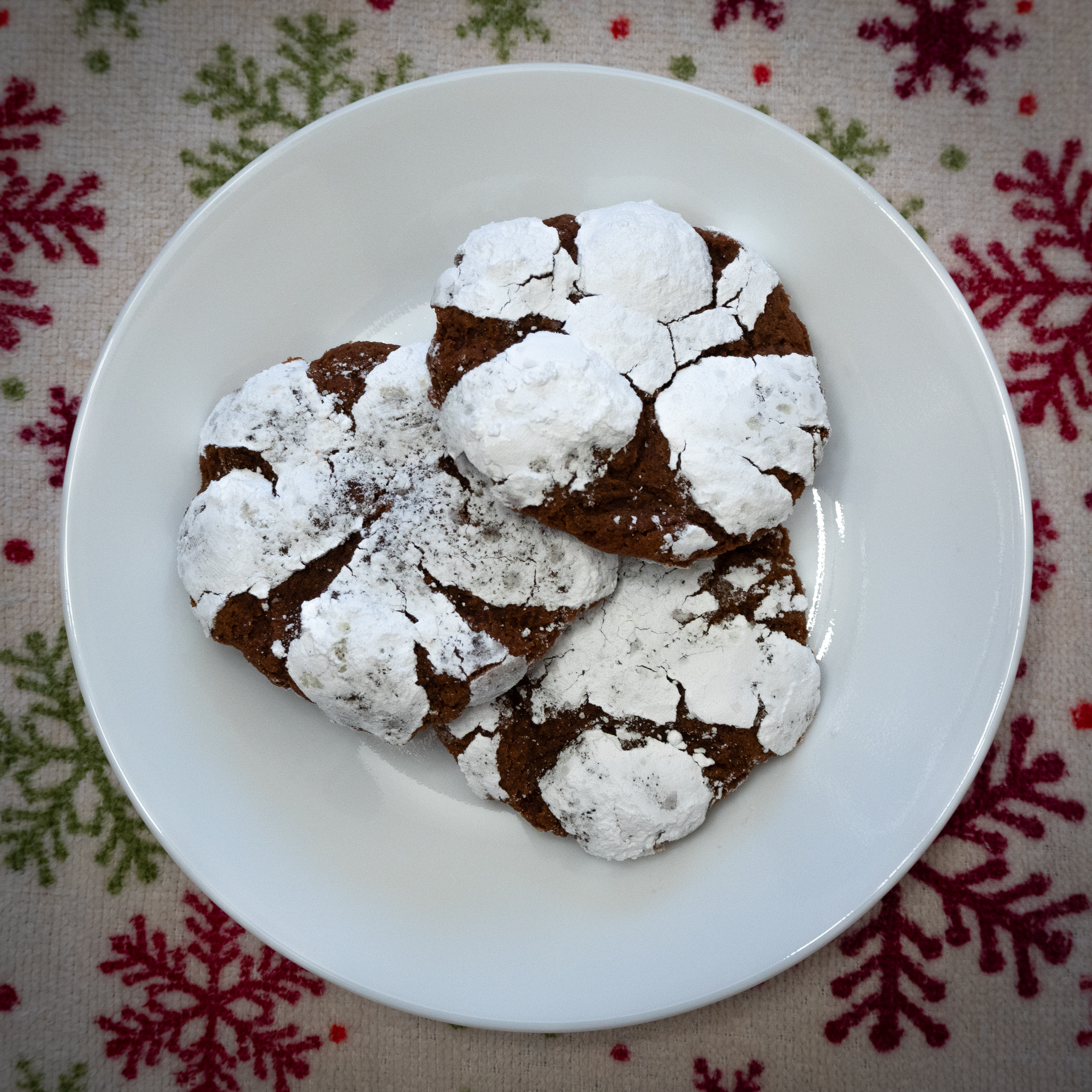 Chocolate Crinkle Cookies