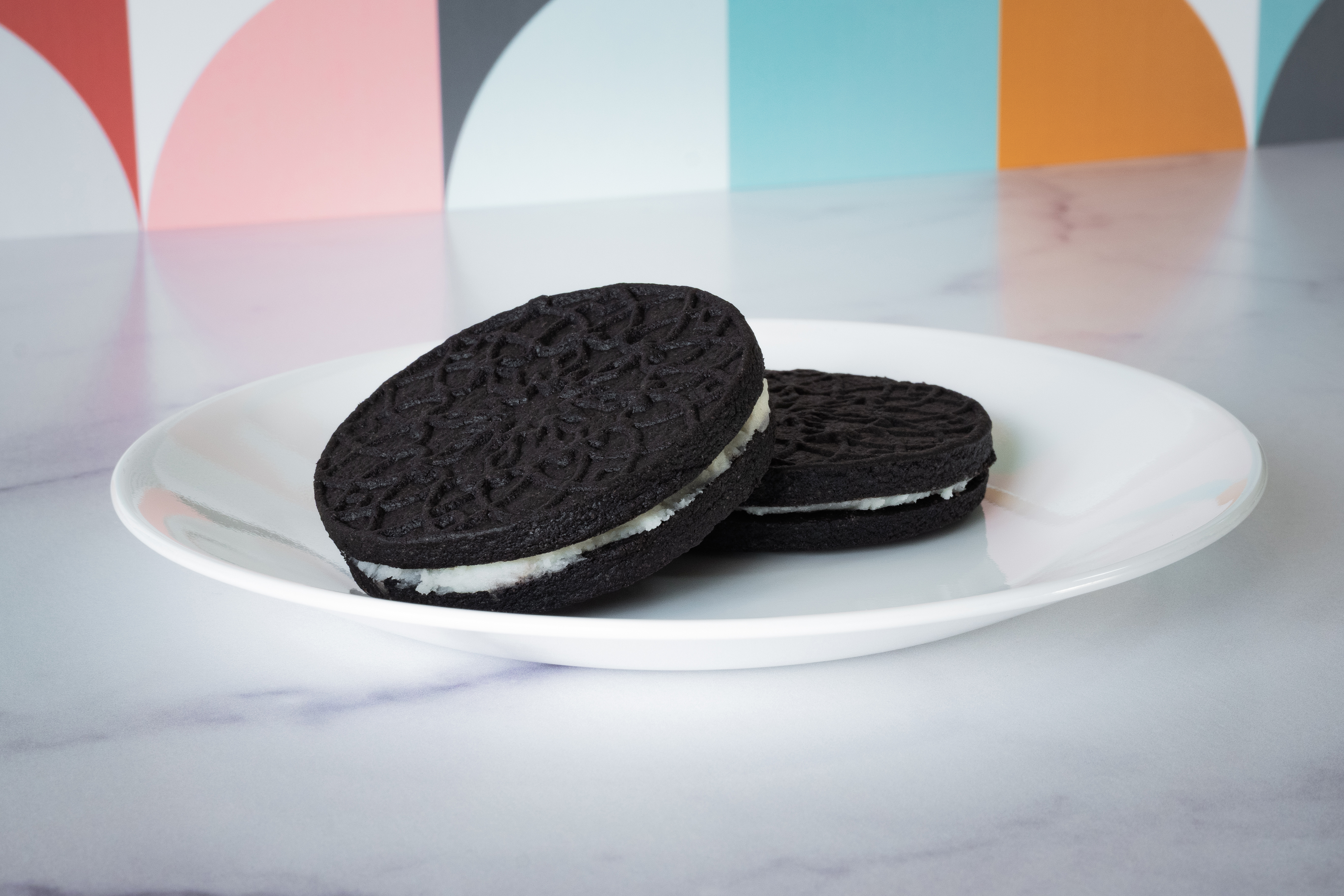 Legally Distinct Black Chocolate Cookies